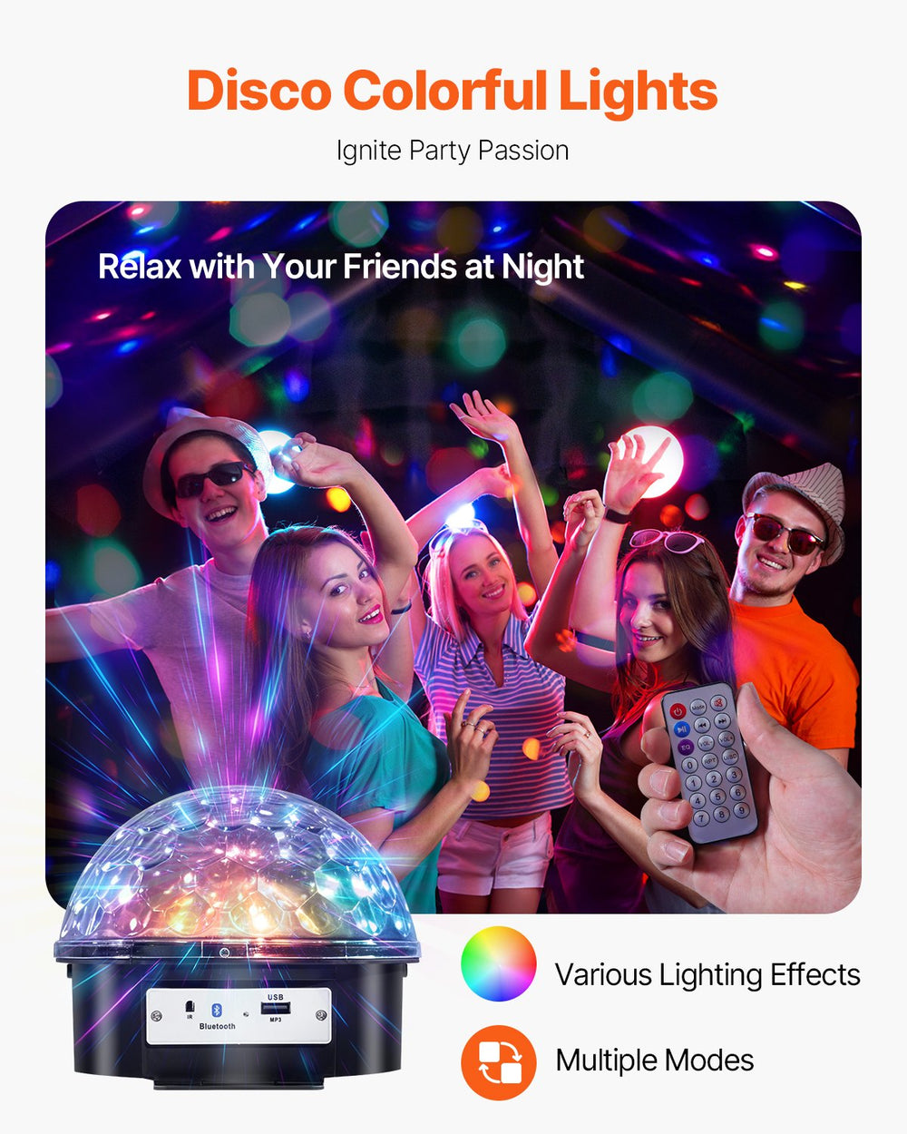 Vevor Inflatable Nightclub 17.7' x 16.4' x 13.9' Blow-Up Party Tent 291 Sq Ft Waterproof 680W Blower New