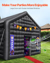 Vevor Inflatable Nightclub 17.7' x 16.4' x 13.9' Blow-Up Party Tent 291 Sq Ft Waterproof 680W Blower New