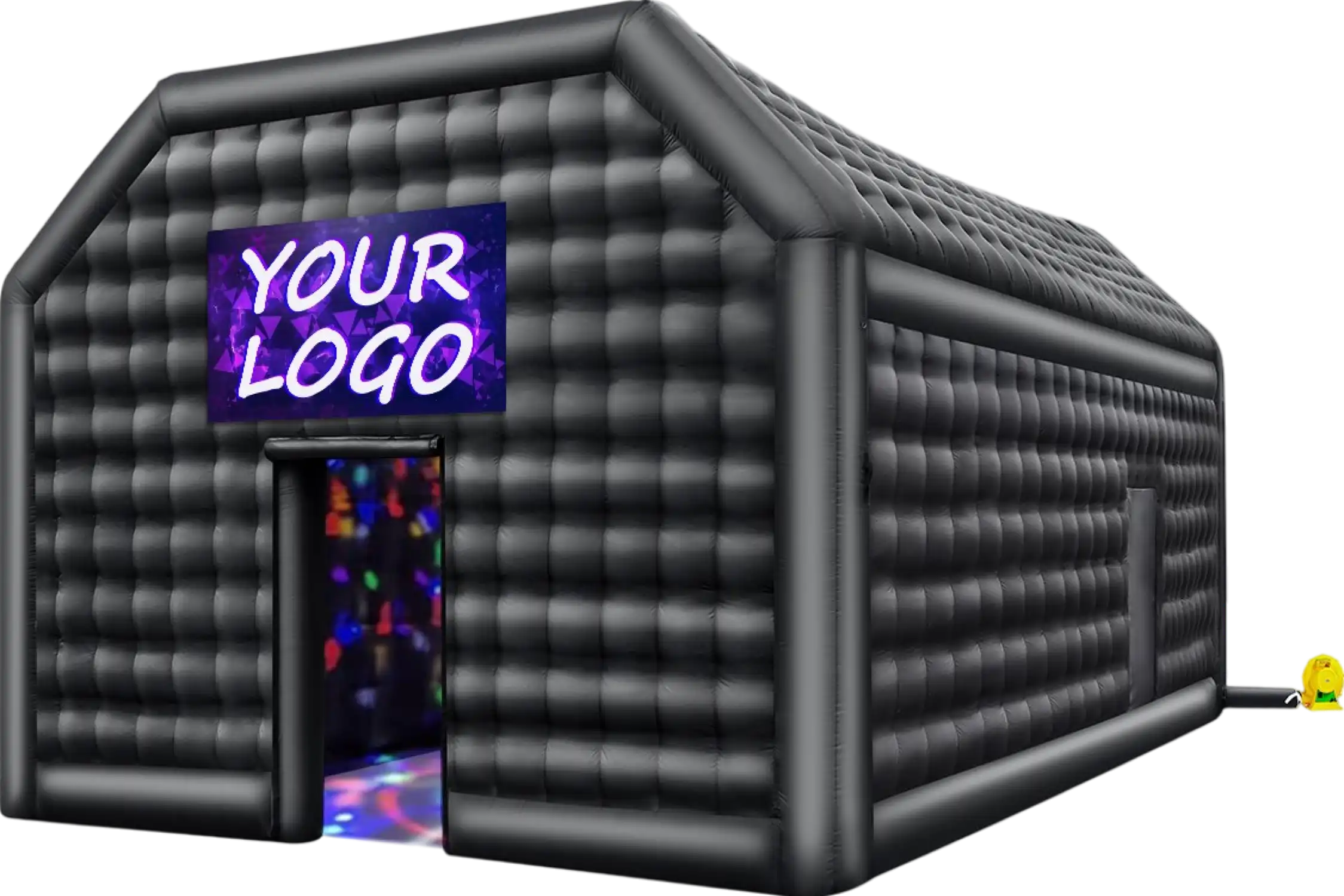 Vevor Inflatable Nightclub 26.2' x 19.7' x 13.1' Blow-Up Party Tent 517 Sq Ft Waterproof 1100W Blower New