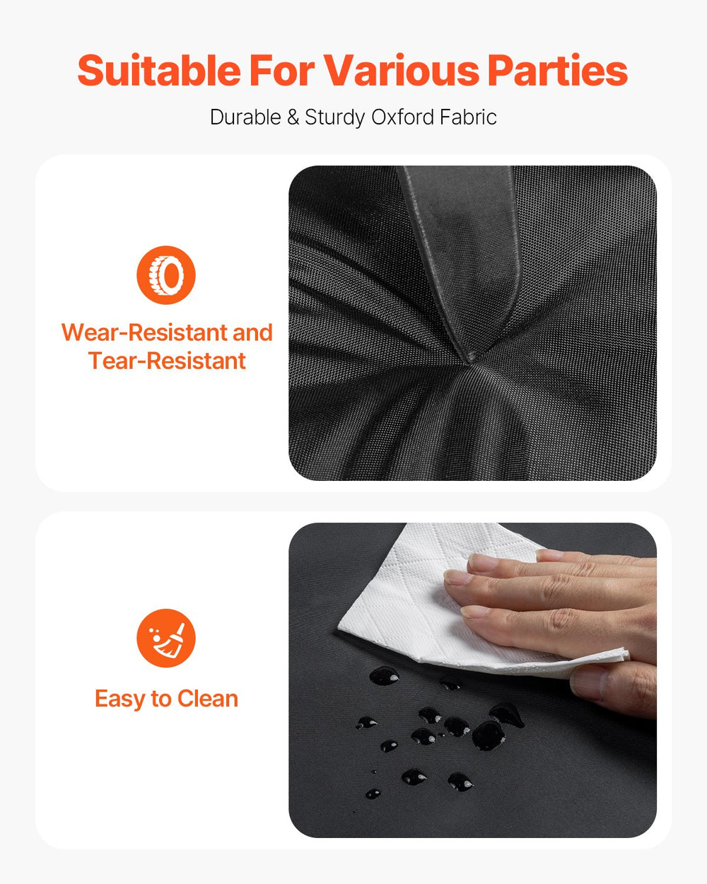 Vevor Inflatable Nightclub 29.5' x 19.7' x 13.1' Blow-Up Party Tent 581 Sq Ft Waterproof 1100W Blower New