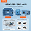 Vevor Inflatable Spray Booth 26.2' x 14.8' x 9.8' Spray Tent 950W 750W Blowers and Filter New