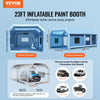 Vevor Inflatable Spray Booth 23' x 13.1' x 9' Spray Tent 750W 480W Blowers and Filter New