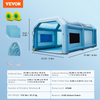 Vevor Inflatable Paint Booth 28' x 16' x 11' Spray Tent 960W 750W Blowers Air Filter System New