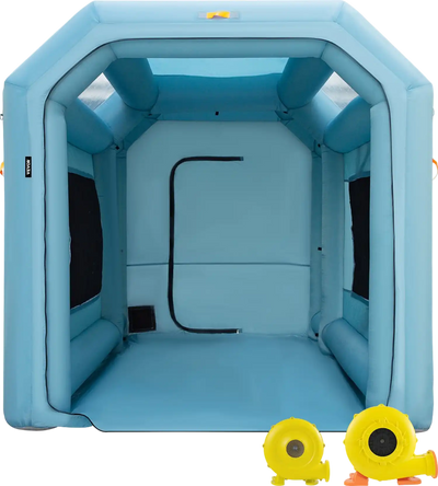 Vevor Inflatable Paint Booth 13' x 8' x 8.2' 750W Inflation 350W Ventilation Blowers with Air Filtration System New