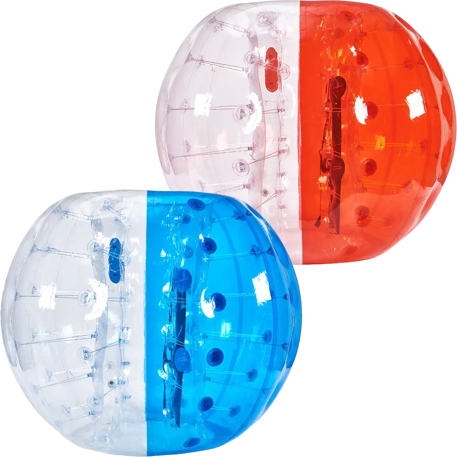 Vevor Inflatable Bumper Balls 5' Body Sumo Zorb Balls 2-Pack New