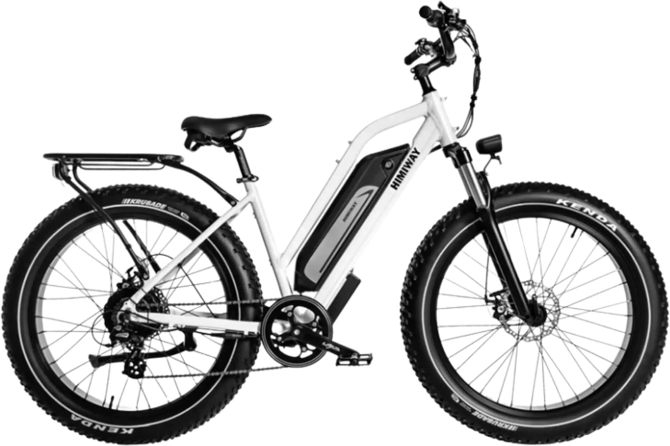 Himiway Cruiser D3 ST Electric Bicycle 48V 750W 20 MPH Step-Thru 26