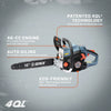 Senix CS4QL-L3 Chainsaw 16-inch 46cc 4-Cycle Gas Powered New