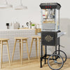 Vevor Popcorn Machine 8 Oz with Cart 850W 48-Cup Capacity New