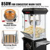 Vevor Popcorn Machine 8 Oz with Cart 850W 48-Cup Capacity New