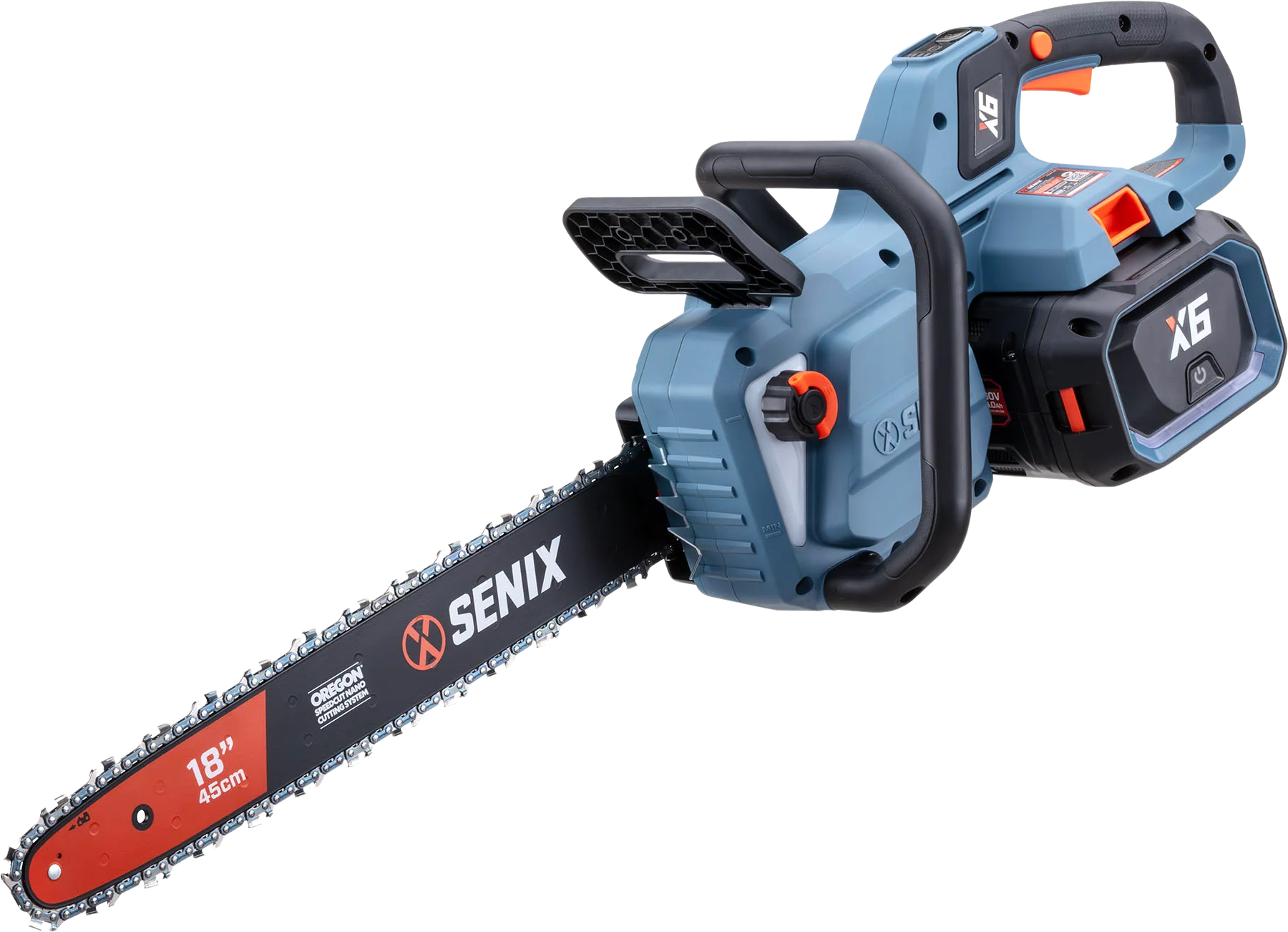 Senix CSX6-M1 Chainsaw 18-inch 60 Volt Cordless Brushless with Battery & Charger New