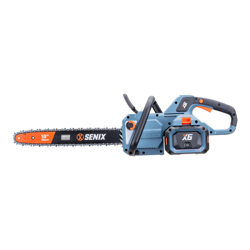 Senix CSX6-M1 Chainsaw 18-inch 60 Volt Cordless Brushless with Battery & Charger New