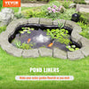 Vevor 20' x 25' Pond Liner 45 Mil. Thickness Pliable EPDM Material Underlayment Black New