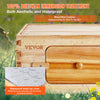 Vevor Bee Hive 40 Frame Kit Beeswax Coated Cedar Wood Deep and Medium Size Boxes 2 PC Each New