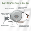 Giraffe Tools Retractable Garden Hose Reel 5/8 in-65ft New