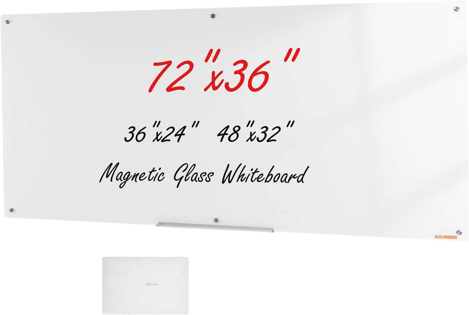 Vevor Glass Whiteboard 72