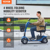 Vevor Mobility Scooter 4 Wheel Folding Heavy Duty 265 lbs. Capacity 24V 5 MPH 12 Mile Range New