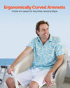 Vevor Low-Back Flip-Up Captain Bucket Boat Seat White PVC Leather New