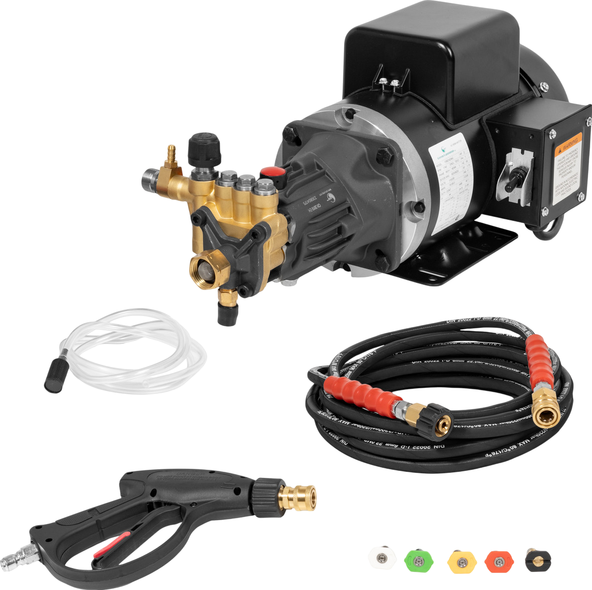 Canpump Electric Pressure Washer Axial Pump 1500 PSI 1.9 GPM 2HP 120V New