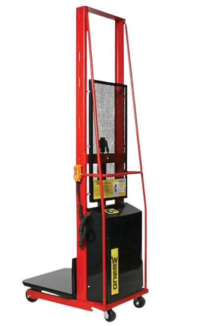 Wesco 261023 1000 lb. Power Lift Platform Stacker with 24