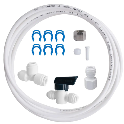 Aquasure AP-XOUTPUT Drinking Water System Extra Output Kit and Ice Maker Water Line Kit New