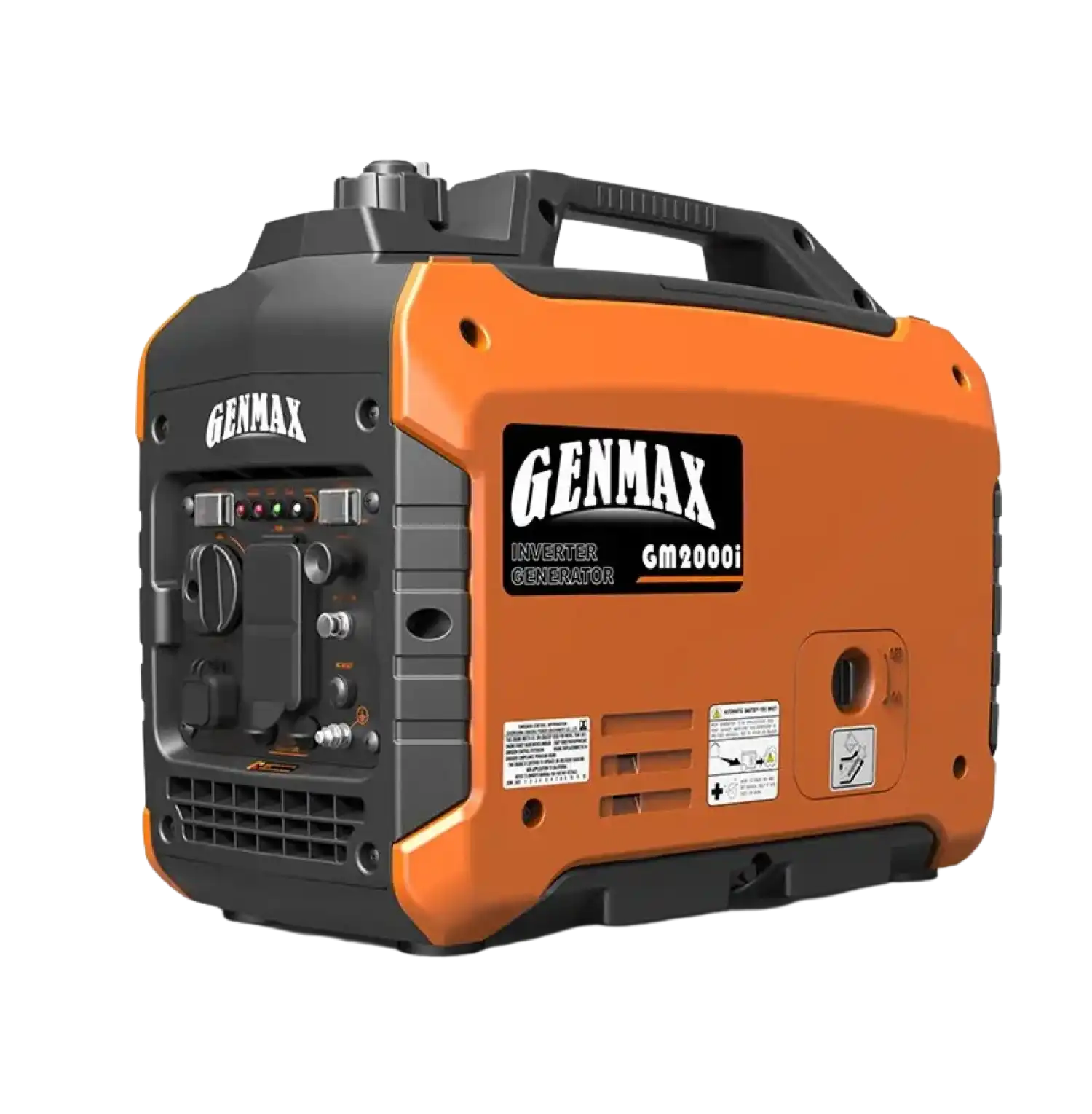 GENMAX GM2000i 20 Amp 1600W/2000W Recoil Start Gas Inverter Generator Parallel Ready New
