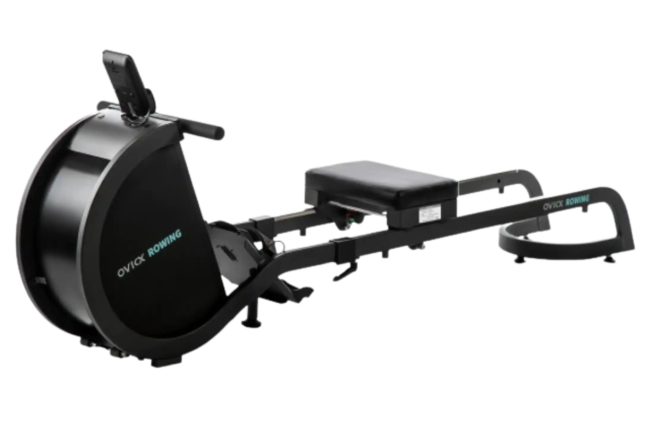 OVICX OS-ROWINGM-R100 Double Track Foldable Indoor Magnetic Rowing Machine With LCD Display New