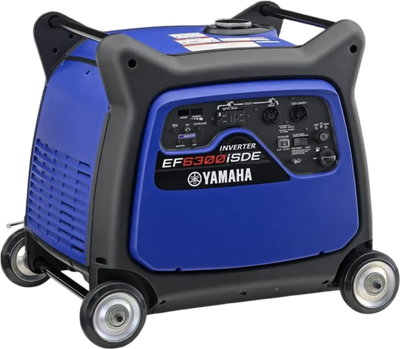 Yamaha EF6300ISDE 5500W/6300W 120/240V Electric Start Gas Inverter Generator With CO Sensor Scratch & Dent