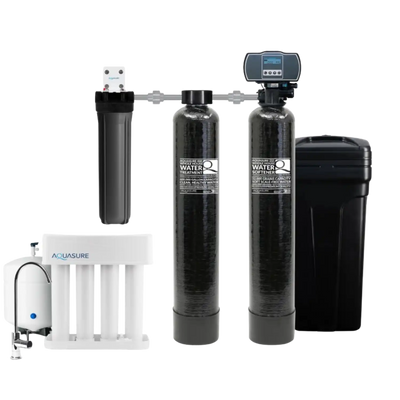 Aquasure AS-SE600A Signature Elite Series 32,000 Grains Whole House Water Filter System New