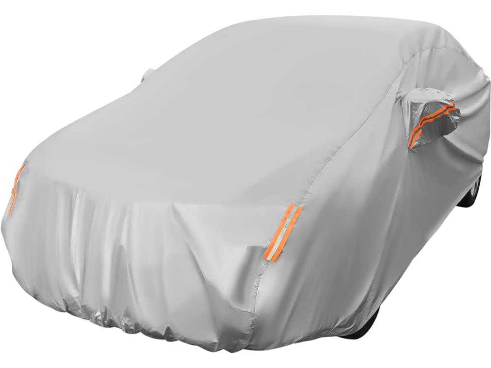 Car Cover for Automobiles 193 Inch Rain Sun UV Protection Universal Fit Sedan Chevrolet Ford Nissan