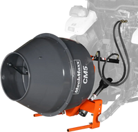 5 Cu-Ft 3-Point Hitch Cement Mixer, PTO Shaft Included, Category 1 & 2 Hookup