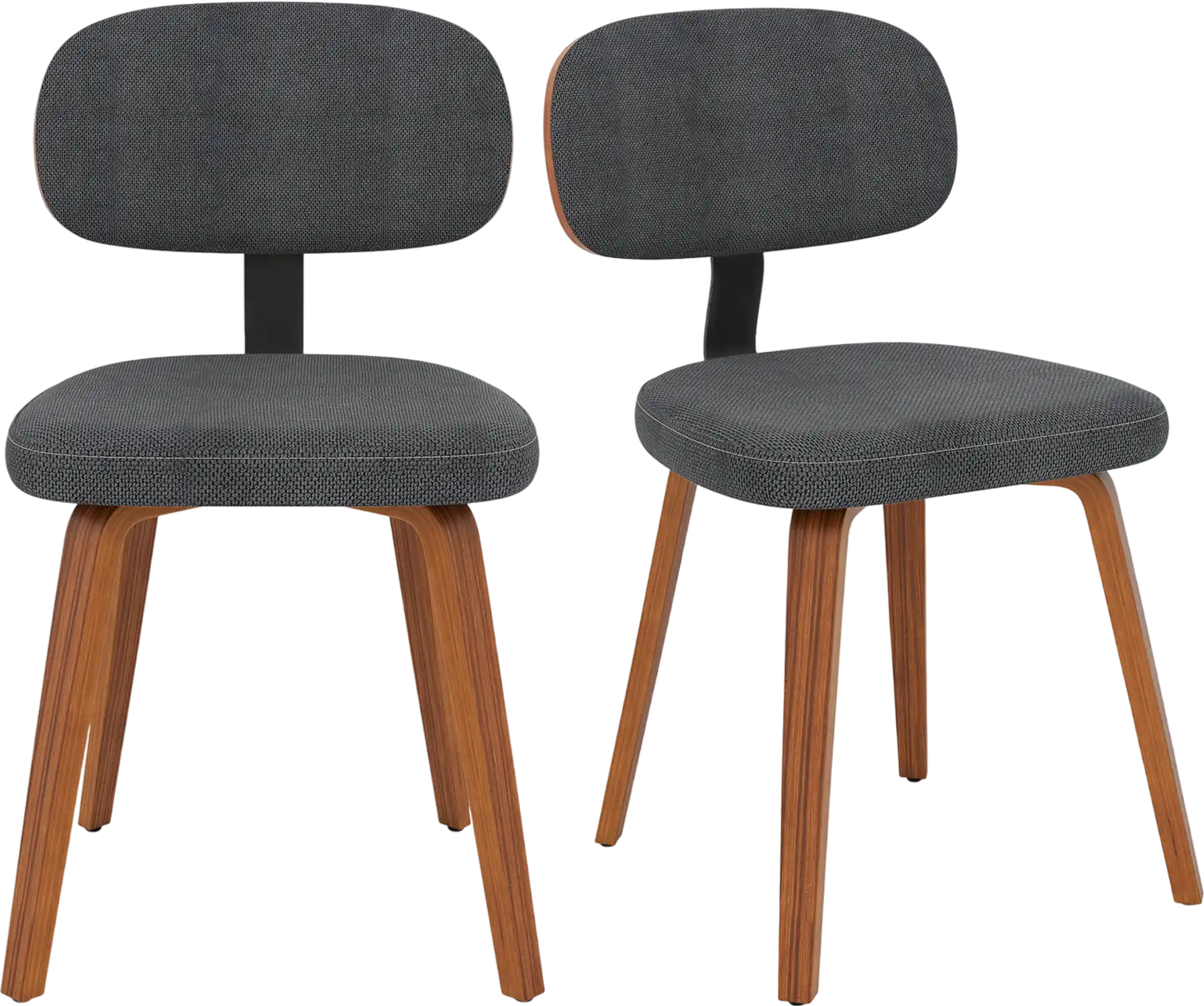 Costway Chenille Upholstered Wooden Kitchen Dining Chairs Set of 2 73115958 New