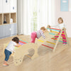 7-in-1 Indoor Climbing Toys for Toddlers with Reversible Ramp-Multicolor - Gallery View 1 of 10