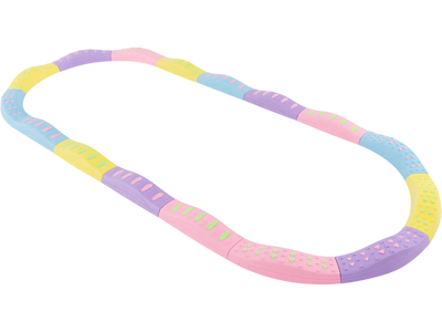 Costway Kids Wavy Balance Beam Textured Non-Slip 26357198 New
