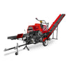 Firewood Log Splitter Processor with Conveyor,  20ton Splitting Force 24" x 15" Log Capacity,  18" Chainsaw,  HLS20