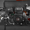 Firewood Log Splitter Processor with Conveyor,  20ton Splitting Force 24" x 15" Log Capacity,  18" Chainsaw,  HLS20