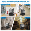 140 Pints Commercial Dehumidifier Crawl Space Dehumidifier with Pump and Drain Hose-White - Gallery View 1 of 9