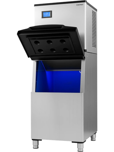 Costway Freestanding Commercial Ice Maker 450 lbs/24H 42969552 New