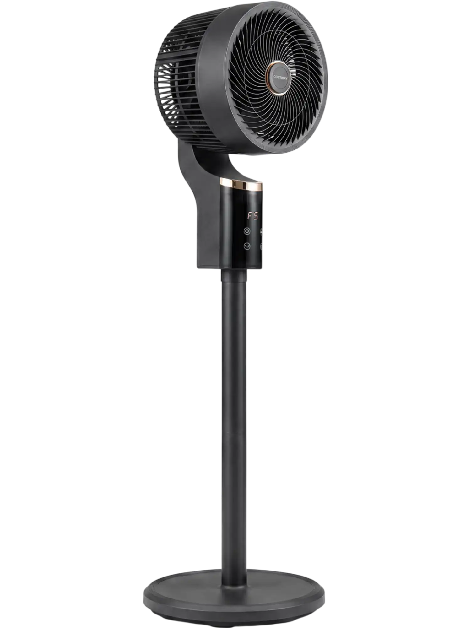 Costway Compact Oscillating Pedestal Fan 70° Oscillation 90° Tilt Home Office 84293245 New