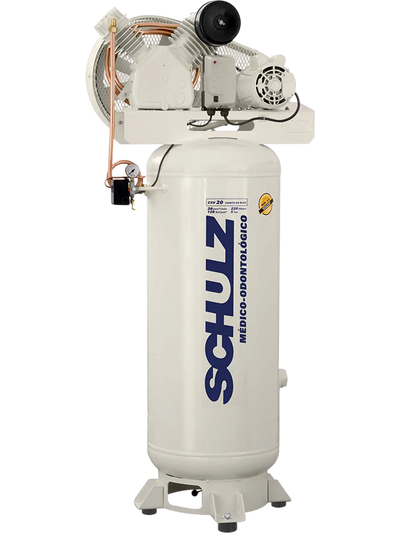 Schulz Oil Less Air Compressor 5 HP 60 gal. 2-Stage 230V 1-Phase Vertical 560VV20-1 New