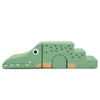Convertible Kids Play Couch Sofa with Removable Velvet Covers-Green - Gallery View 1 of 1