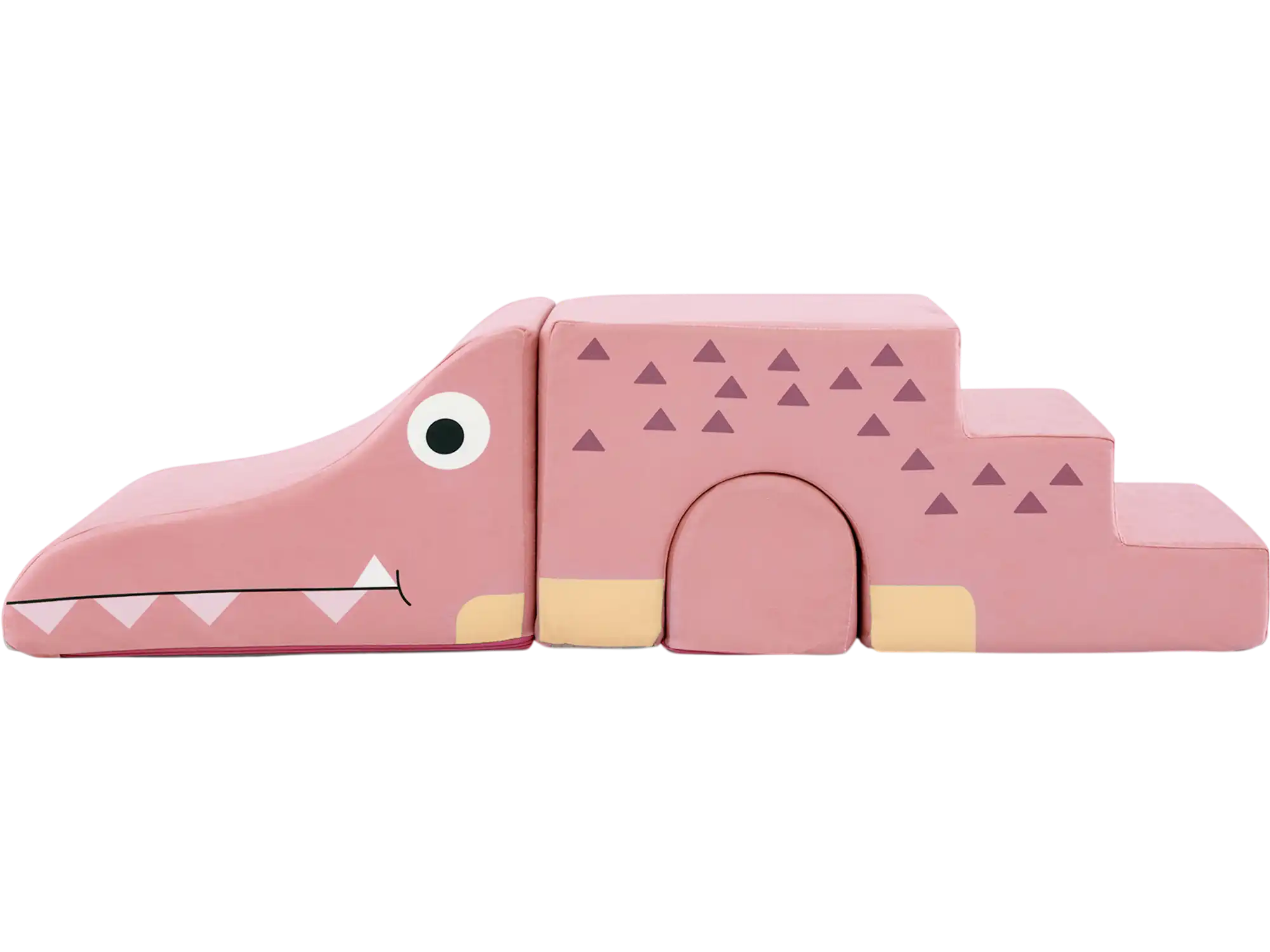 Costway Kids Play Couch Sofa Convertible Velvet Covers Slide 75819134 New