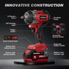 Arccaptain Impact Wrench 20V Brushless Cordless with Socket Set New
