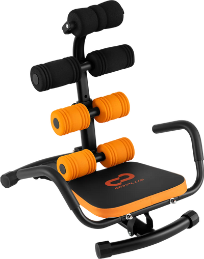 Costway Core Fitness Abdominal Crunch Exercise Bench Trainer 89120473 New