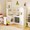 Corner Kitchen with Lights and Sounds for Kids Ages 3+-White - Gallery View 1 of 14