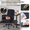 Criss Cross Chair Adjustable Swivel Vanity Chair with 5-Position Armrests - Gallery View 6 of 11