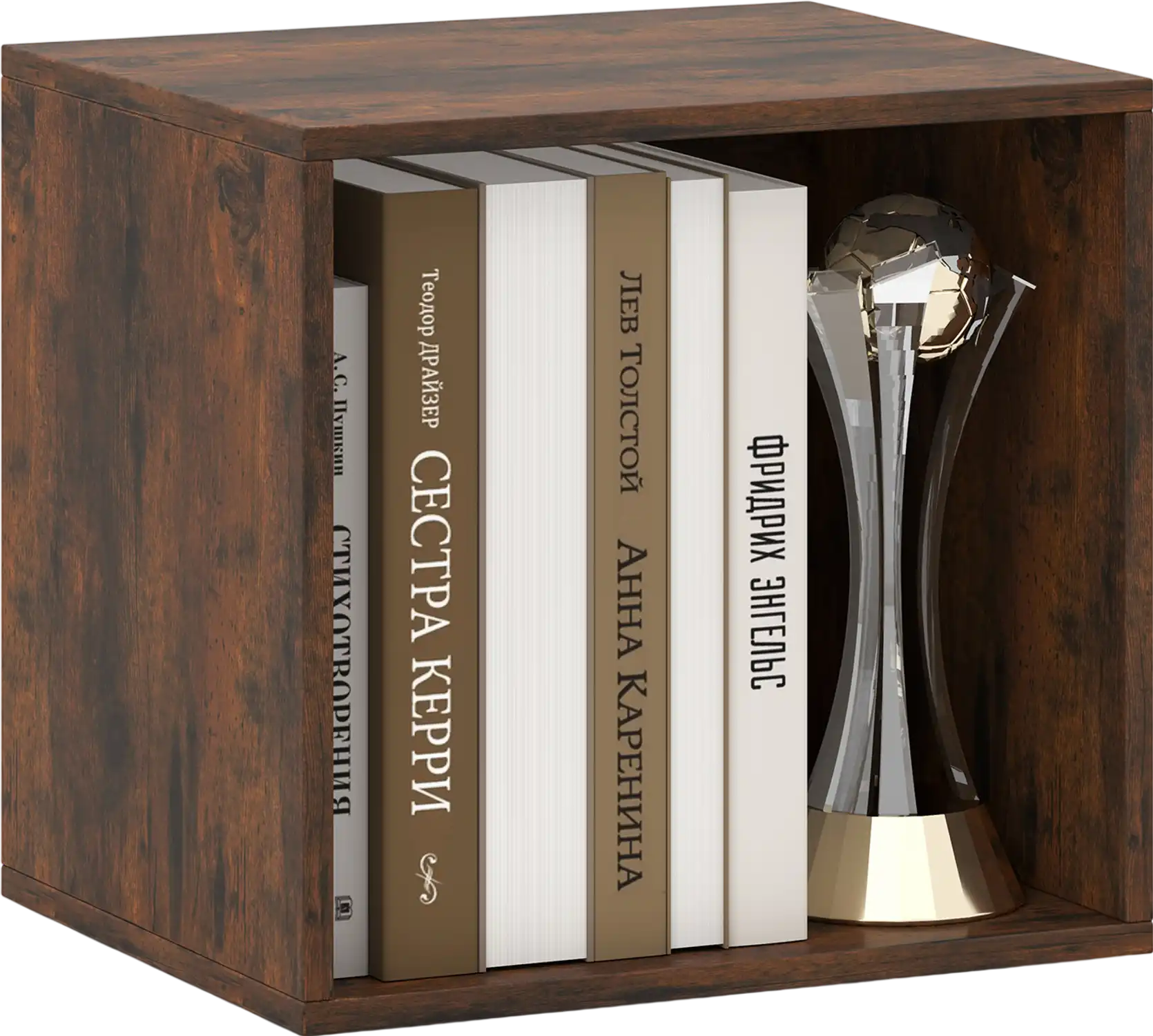 Costway Stackable Cube Storage Organizer Open Book Shelf Wooden Display Shelving Unit 587361942 New