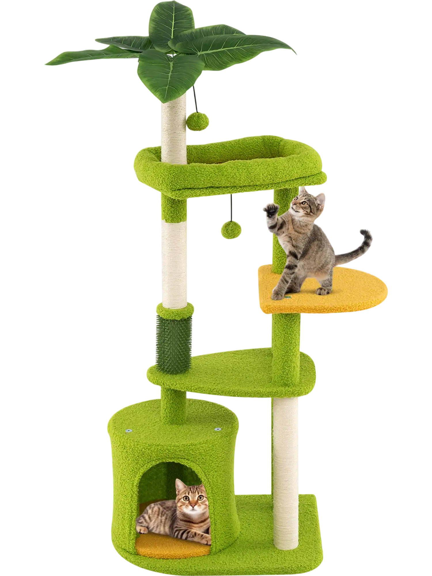 Costway Multi-Level Cat Tree Kitty Tower for Adult Cats 69342692 New