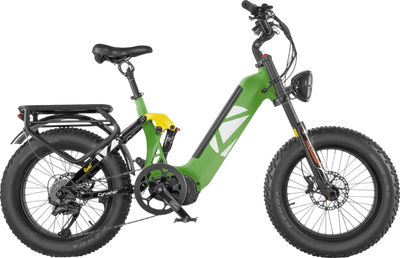 Cyrusher Quest Electric Bike Mid-Drive Step-Through 28 MPH 80 Mile Range 1000W New