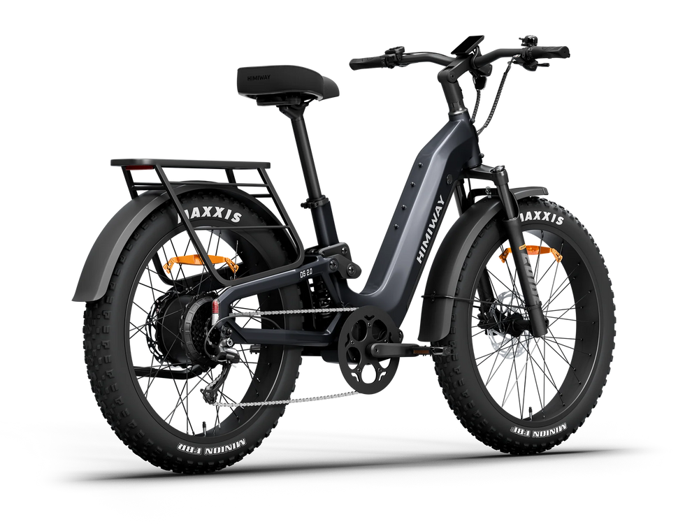 Himiway D5 2.0 Electric Bike 70 Mile Range 28 MPH Step Thru 48V 750W New