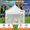 Vevor Pop Up Canopy Tent 10' x 10' Waterproof with Removable Sidewalls UV-Resistant Outdoor New